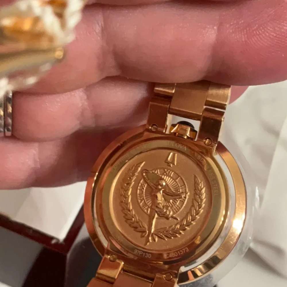 NWT Bulova Rose Gold Watch - Picture 5 of 13